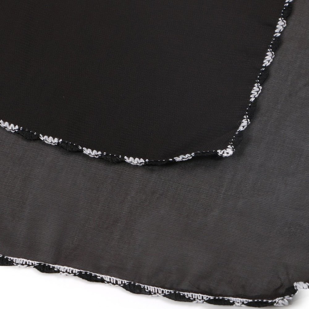 BESTSELLER NEW Reusable Sheer Black Face Mask - Picture 4 of 5